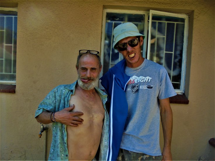   An unholy reunion Creepy Steve and Ballie “Mudbox” Mike back in action.  