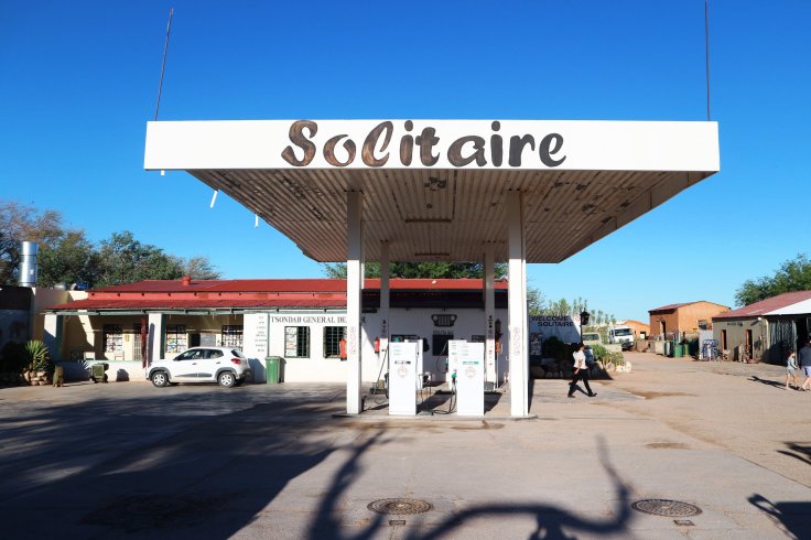  In the middle of nowwhere there is a place called Solitaire. 