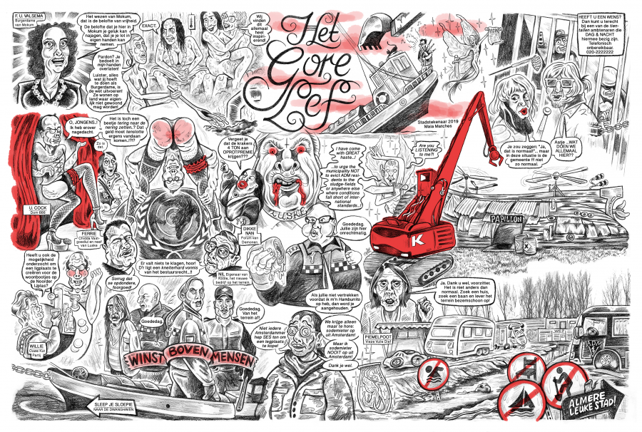  Original Image: @Maia Matches. Original source   https://adm.amsterdam/article/het-gore-lef-audacity-cartoon-maia-matches-het-parool   