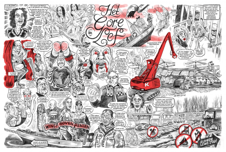  Original Image: @Maia Matches. Original source   https://adm.amsterdam/article/het-gore-lef-audacity-cartoon-maia-matches-het-parool   