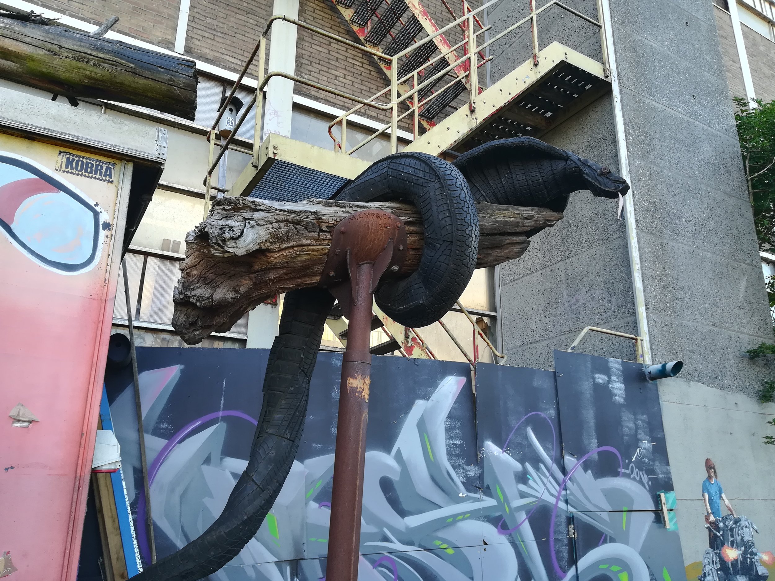  Just one of the many art pieces that adorned the corners and centers of ADM 