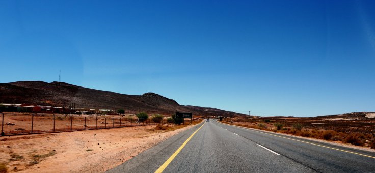  On route to Port Nolloth deep into the West Coast. 