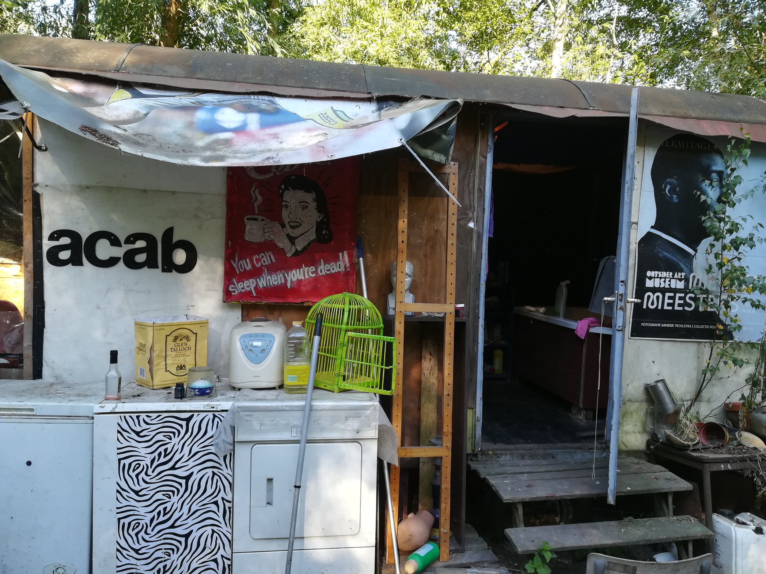  One of the communal kitchen areas 